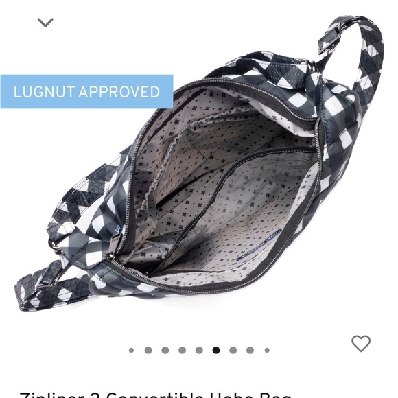 Lug Zipliner, Gingham Black, NWT - Picture 8 of 10